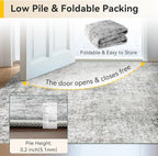 RELEANY Washable Area Rugs 6'x9' Non-Slip Modern Abstract Soft - Image 7