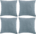 Fancy Homi 4 Packs Decorative Throw Pillow Covers - Image 7