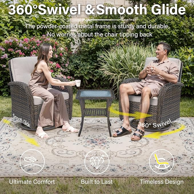 Belord Grand 13 Pieces Outdoor Patio Furniture Set - Image 3