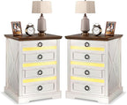 Farmhouse Night Stand Set 2 by ACTKISS
