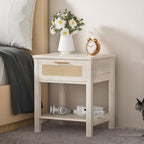 Set of 2 Nightstands, Modern End Table - Image 6