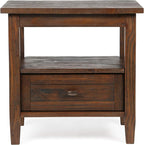 SIMPLIHOME Warm Shaker End Table - Image 5
