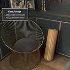 2 ft. Tall Reversible Bamboo Wave Screen - Image 5