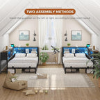 DICTAC Twin Corner Bed Frame - Image 8