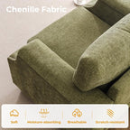 Oversized Accent Chair with Seat Storage, Comfy Living Room Chairs with Armrest - Image 7