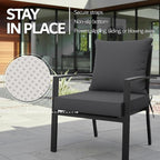 24x24 Inch Outdoor Chair Cushions Set of 2, Patio Furniture Cushions - Image 5