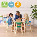 ECR4Kids Bentwood Table and Curved Back Chair Set, Kids Furniture, Contemporary - Image 6