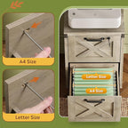 DEVAISE 2 Drawer File Cabinet - Image 5