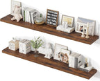 55 Inch Floating Shelves, 12 Inch Deep Floating Shelves by Unknown
