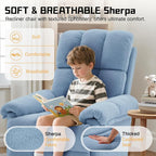 Korser Recliner Chair, Swivel Rocker Recliner Chair - Image 7