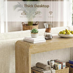 Farmhouse Entryway Table, 43.7" Console Tables - Image 6