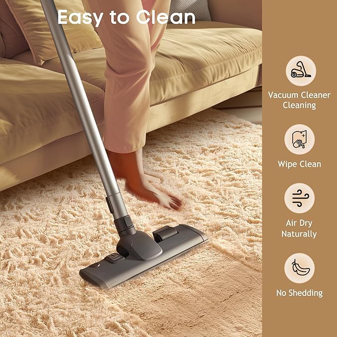 Ophanie Runner Rug for Hallway, 2x6 Upgrade Non-Slip Fluffy Soft Bedside Rugs - Image 6