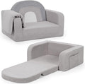 Foryoomi Kids Couch, 2-in-1 Soft Toddler Couch Fold Out by Unknown