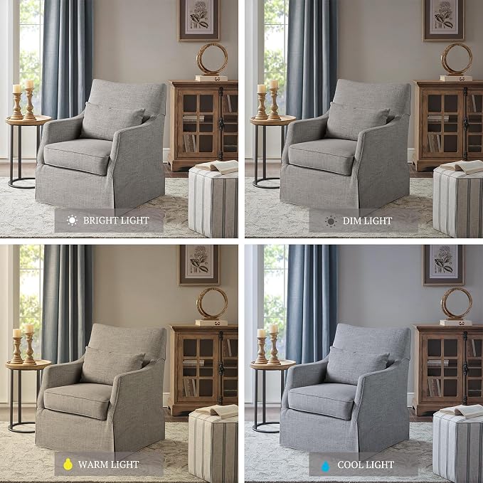 Martha Stewart London Swivel Chair - Image 8