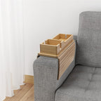 Bamboo Sofa Armrest Tray - Image 7