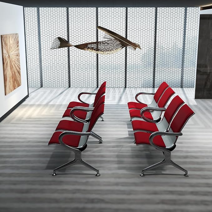 Kinfant 8-Seat Waiting Room Chairs - Image 4