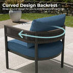 Grand patio 4-Piece Outdoor Conversation Set - Image 4