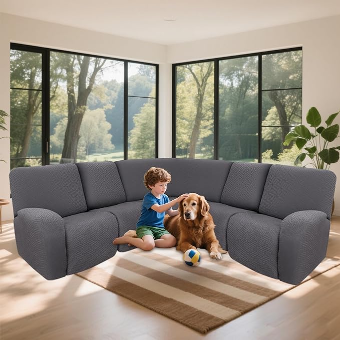 100% Waterproof Sectional Recliner Couch Covers - Image 2