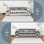 MYSKY HOME Couch Cover for Sectional Sofa Set Boho Geometric Furniture Sofa - Image 3