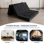 MAXYOYO 6" Folding Sofa Bed for Floor, Tufted Tri-Fold Floor Mattress - Image 9