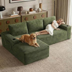 104" Cloud Sectional Couch L-Shaped - Image 8