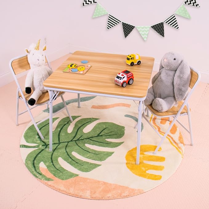 Humble Crew Kids Table and Chair Set, Toddler Activity Table - Image 4