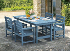 SERWALL Patio Dining Chair Set of 2, All Weather HDPE Outdoor Dining Chair - Image 6