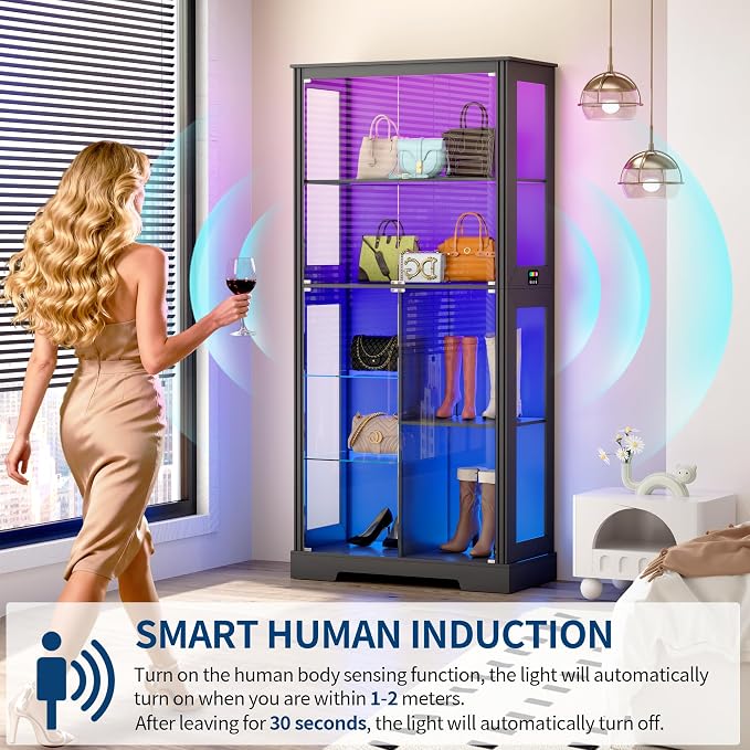 HNEBC Glass Display Cabinet - Image 5