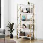 Shintenchi 5 Tiers Bookshelf, Classically Tall Bookcase Shelf, Industrial Book by Shintenchi%7CFurnitureMadeforRealLife