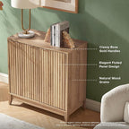 mopio Brooklyn Fluted Storage Cabinet, Modular Accent Buffet Sideboard - Image 5