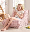 Hobestluk Bean Bag Chair with Memory Foam Ultra Soft Faux Fur Fabric Ergonomic by YourHomeDeservesMore
