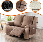 Genina Waterproof Loveseat Recliner Cover Non-Slip, Sofa Cover - Image 7