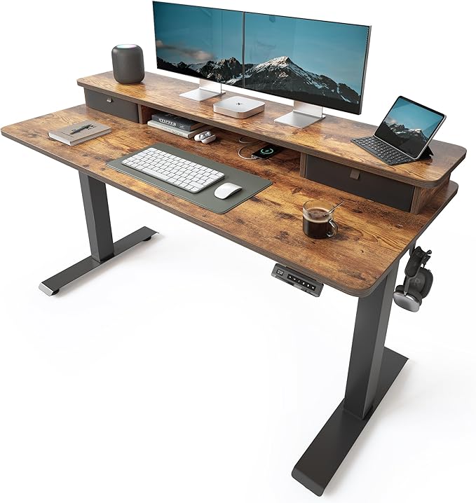 55x24 Inch Electric Standing Desk by Unknown