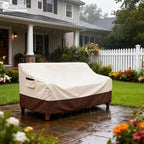 Patio 3-Seater Sofa Cover, Outdoor Couch Cover Fits up to 79W x 37D x 35H Inches - Image 5