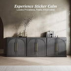 BELLEZE Set of 3 Modular Sideboard - Image 4