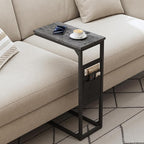 TUTOTAK C Shaped End Table, Side Table - Image 4