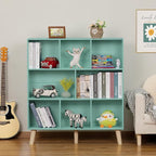LEYAOYAO 8 Cube Bookshelf 3-Tier Bookcase - Image 4
