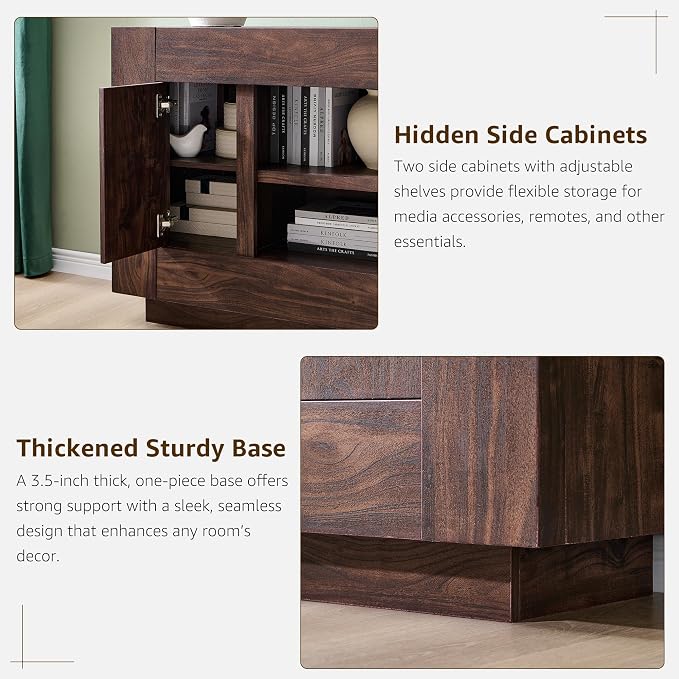 OKD Modern 70" TV Stand, Entertainment Center - Image 6