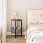 Vagusicc Round Side Table End Table - Image 6