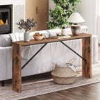 MAHANCRIS Console Table, 62.2" Long Sofa Table Behind Couch, Narrow Entryway - Image 5