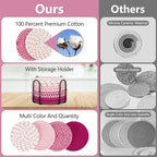 Coasters for Drinks Absorbent, Coasters Set of 4 - Image 3