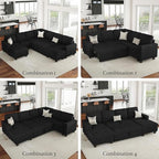 Belffin Modular Sectional Storage Chaise Module - Image 6