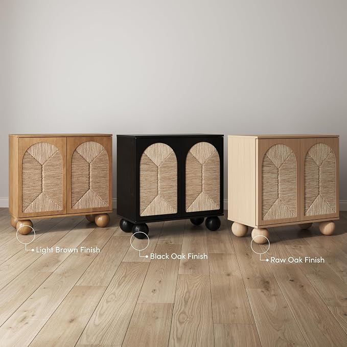 Nathan James Leah Boho TV Stand or Sideboard Cabinet - Image 9