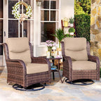 HILLGA 3-Piece Luxury Patio Furniture Set by HILLGA