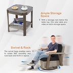 Joyside Patio Chair with Side Table - Image 5