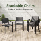 Aoxun 7-Piece Patio Table and Chairs Set - Image 6
