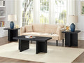 Roundhill Furniture Mchome 3-Piece Coffee Table Set, Coffee Table and Two End by RoundhillFurniture