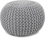 REDEARTH · Round Boho Pouf Ottoman by REDEARTH