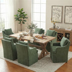 VKNOW Upholstered Dining Chairs Set of 6, Modern Kitchen Chairs Dining Room by VKNOW