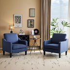 VINGLI Modern Accent Chairs Set of 2, Upholstered Sofa Chair Reading Chair by VINGLI